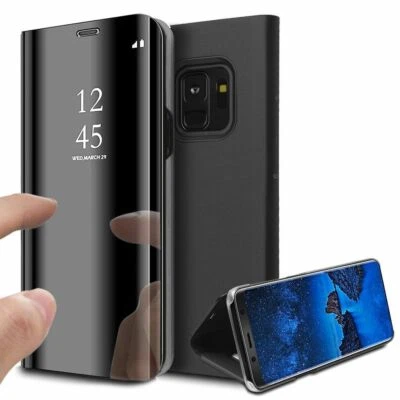 LITTLE BOUTIK pour Samsung Galaxy S10 Plus Clear View Etui à Rabat Cover Flip Case Housse Tra