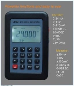 LB02 4-20mA/0-10V/mV Res Current Voltage signal generator source calibrator 24V - Picture 1 of 6