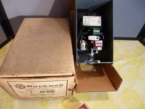 NOS DELTA ROCKWELL 49-838 MANUAL STARTER 3 PHASE FURNAS 11CA3B - Picture 1 of 10