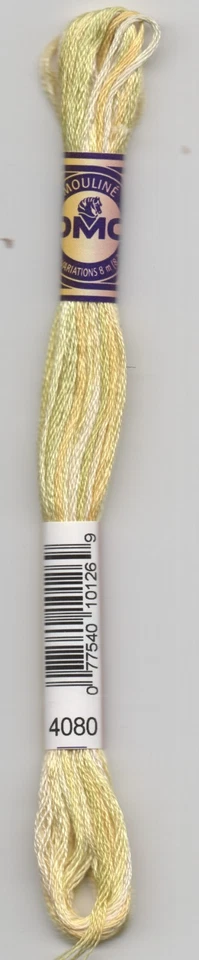 MOULINÉ COLOR VARIATIONS - DMC - Daffodil Fields - 8m/skein - 417.4080 - 8721 - image 1 of 1