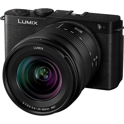Panasonic Lumix S9 Digital Mirrorless Camera with 20-60mm f3.5-5.6 Lens - Black