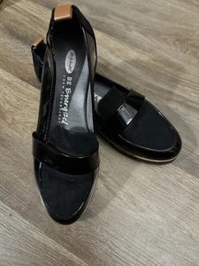 Be Energized Damengröße 6,5 Dr. Scholls schwarze Slipper Halbschuhe mit Schaumstofftechnologie - Bild 1 von 9