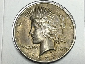 Peace Dollar 1921 extra fein - Bild 1 von 2