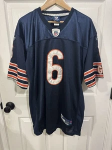 Jay Cutler #6 Chicago Bears Mens Reebok On Field Sewn Stitched Large Sz48 - Picture 1 of 6