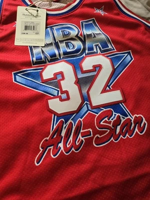 Camiseta Magic Johnson auténtica All Star Foto 1 de 4