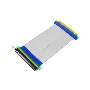 Male To Female PCI-E x16 Powered Flexible Riser Cable Extension Card Adapter x - Afbeelding 1 van 6