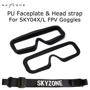 Skyzone SKY04X/L FPV Goggles Head Strap Faceplate Mask Magic Stick Loop Tape