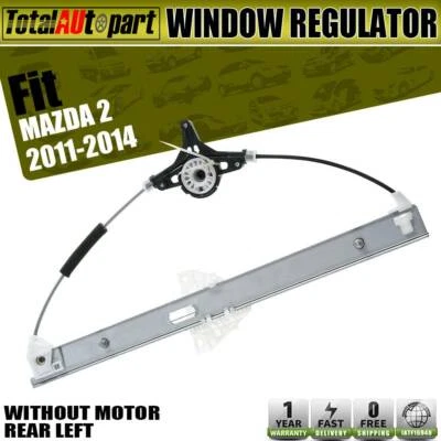 Regulador Ventana Sin Motor Trasero Izquierdo Lado del Conductor para Mazda 2 2011 2012-2014 Foto 1 de 4