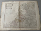 1794 Map of the Seat of War in the Seven United Provinces by Laurie & Whittle