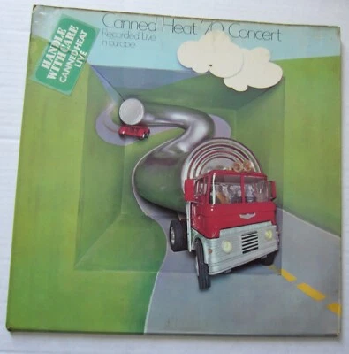 CANNED HEAT ’70 Concert LIVE IN EUROPE 1970 Harvest LBS 83333 UK HYPE - Image 1 of 4