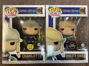 Funko POP! Cáliz Charlotte Negro Trébol #1155 (COMÚN + PERSECUCIÓN) (paquete de persecución) - Imagen 1 de 1