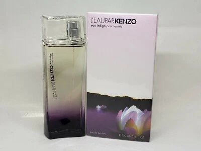 L'eau Par KENZO Eau Indigo Pour Femme 3,4 OZ EDP ¡100 ml! ¡Descatalogado! Foto 1 de 4