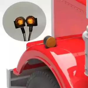 Luz de posición LED ABS para camión de radiocontrol 1/14 Tamiya Scania 770S BENZ 3363 VOLVO MAN - Imagen 1 de 6