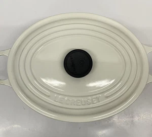 Cazuela Le Creuset Ovalada Cocotte 23cm Carmín Esmalte Hierro Fundido Sin Usar - Imagen 1 de 5
