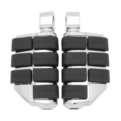 Reposapiés delanteros cromados para Yamaha Road Star Warrior XV1700PC 2002-2009 Foto 1 de 4