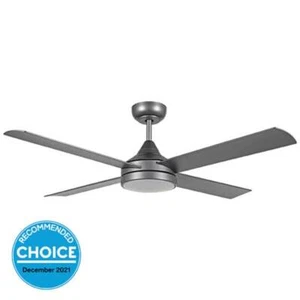 Stradbroke 48" DC Eglo Ceiling Fan with LED Light in Titanium - Picture 1 of 1