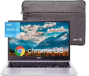Acer Chromebook 315 Laptop, Intel Pentium N6000, 4GB RAM, 128GB eMMC, Chrome OS - Picture 1 of 8