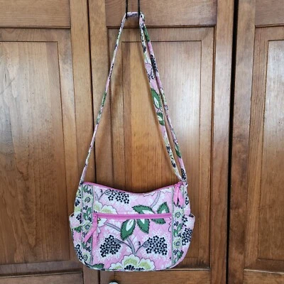 VERA BRADLEY Priscilla Rosa sobre la marcha Bandolera Bolso de Hombro Cartera 2012 Foto 1 de 4
