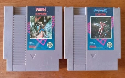 Trojan (Nintendo NES, 1987) 5 Screw PLUS Section Z 2x Capcom Nintendo Games! - Image 1 of 4