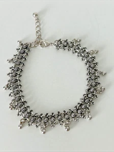 Vintage Bracelet Stainless Steel Adjustable 7" - 8" - Picture 1 of 5