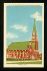 Pennsylvania PA postcard Allentown, Roman Catholic Church linen Colorcraft 