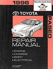 1996 Toyota Paseo Factory Shop manuel d'entretien réparation