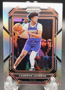 2022-23 Panini Prizm Cameron Johnson Silver Prizm #126 Suns