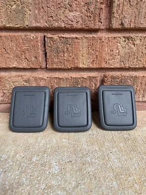 01-06 Lexus LS430 conjunto de acabamento de tampa de âncora de assento infantil de 3 73717-50020 fabricante de equipamento original (6780) 83D - Imagem 1 de 4