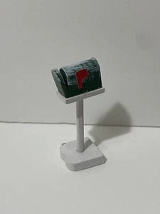 Vintage Wooden Mailbox for Christmas village miniature Taiwan - Picture 1 of 6
