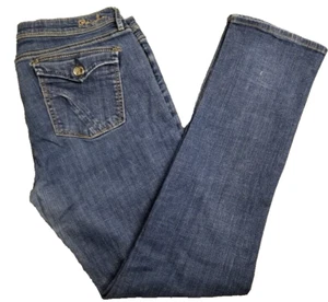 Vtg Pepe Jeans Men 36x32 Flap Pockets Blue Straight Streetwear 90s Grunge Y2K ** - Picture 1 of 22