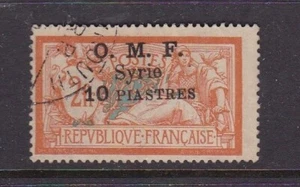 Syria - SG 84 - f/u - 1921 - 10pi on 2pf of France - Picture 1 of 1