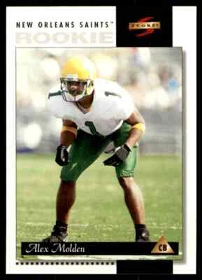 1996 Score Alex Molden Rookie New Orleans Saints #234 - Image 1 of 2