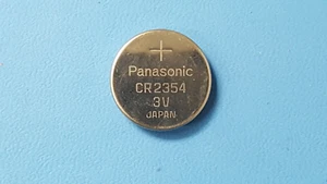 Battery CR2354 Panasonic 3V , 23.0mm Lithium Manganese Dioxide Battery , 2 pcs - Picture 1 of 3