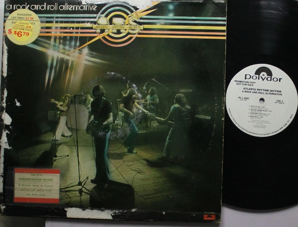 Rock Promo Lp Atlanta Rhythm Section A Rock & Roll Alternative On Polydor - Vg - Image 1 of 1