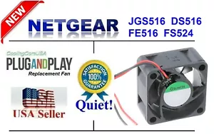 1x **Quiet** Netgear Replacement Fan for JGS516, DS516, FE516, FS524 - Picture 1 of 4