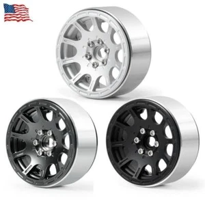 4 Stck. 26 mm Metall 2,2 Zoll Beadlock Radfelgen für 1:10 RC Raupenraupe Axial SCX10 TRX-4 - Bild 1 von 35