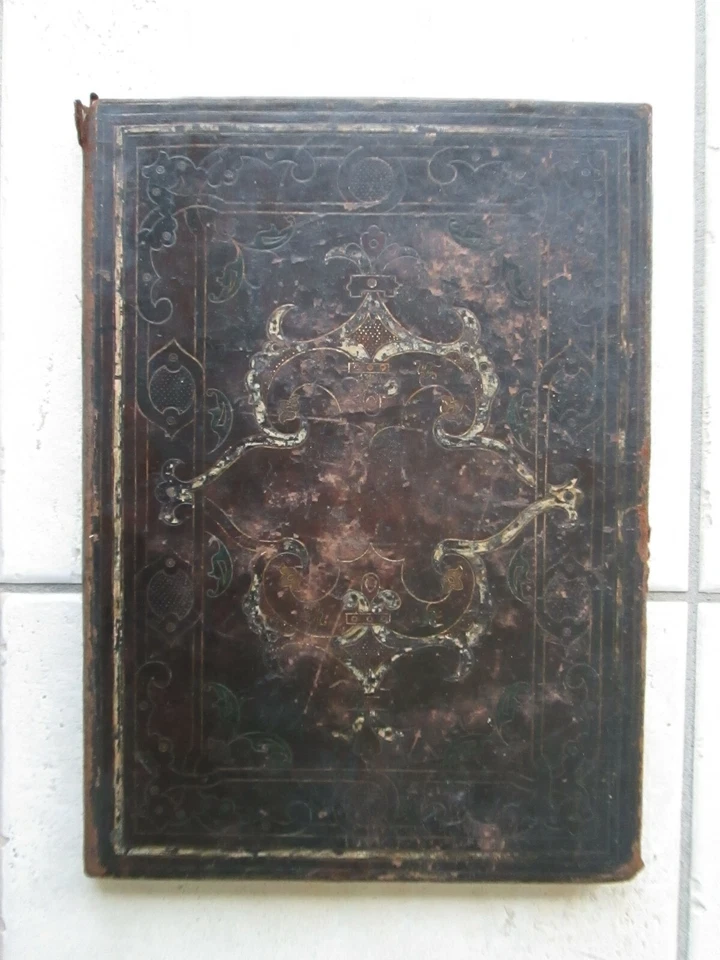 BELLE RELIURE (vide) milieu XVI° siècle - Photo 1/4