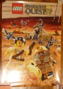 Lego Group Pharaoh's Quest Promotion Poster 2011 NEW - Picture 1 of 4