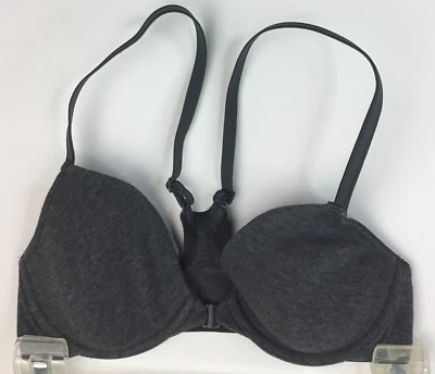 Sujetador Gilligan & O'Malleys gris con aros 34B Foto 1 de 4