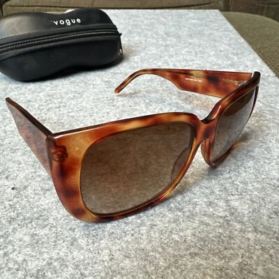 Vintage Oversized Riviera Sunglasses Tortoise Made In Hong Kong - Image 1 of 4