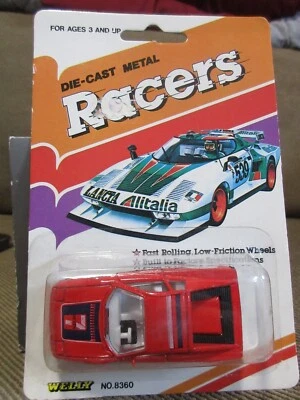 Ferrari Testarossa Seven Eleven 7-11 rojo vintage Welly 1:64 Racers 1986 Foto 1 de 4