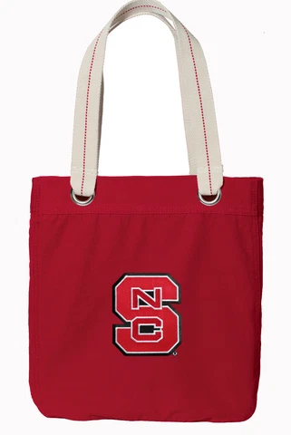 NC STATE Tote Bag NC STATE Logo Shoulder BAG A TOP NC STATE GIFT IDEA! Cover