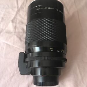 Nikon Nikkor 500mm 8 Len Lens Lente Obiettivo Analogic