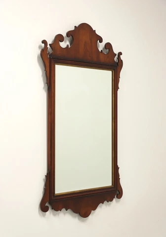 STATTON Centennial Cherry Chippendale Style Wall Mirror Cover