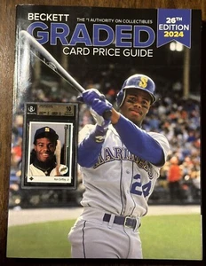 BECKETT GRADED CARD PRICE GUIDE #26 - 2024 - KEN GRIFFEY JR ON COVER $29.95 - Imagen 1 de 1