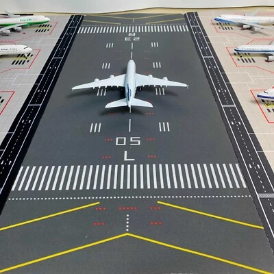 1:400 Airport Aircraft Model GSE Airport Runway + Parking Apron Rubber Mat - Image 1 of 4