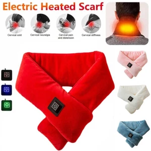 Elektrischer Heizschal für Herren Damen Winter Warm Beheizter Schal Outdoor Camping - Bild 1 von 28