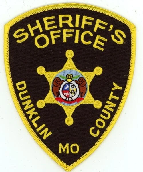 MISSOURI MO DUNKLIN COUNTY SHERIFF NICE SHOULDER PATCH POLICE Foto 1 de 1