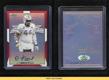 2019 Leaf Metal US Army All-American Bowl 1/1 DeMarvin Leal #BA-DL1 Auto