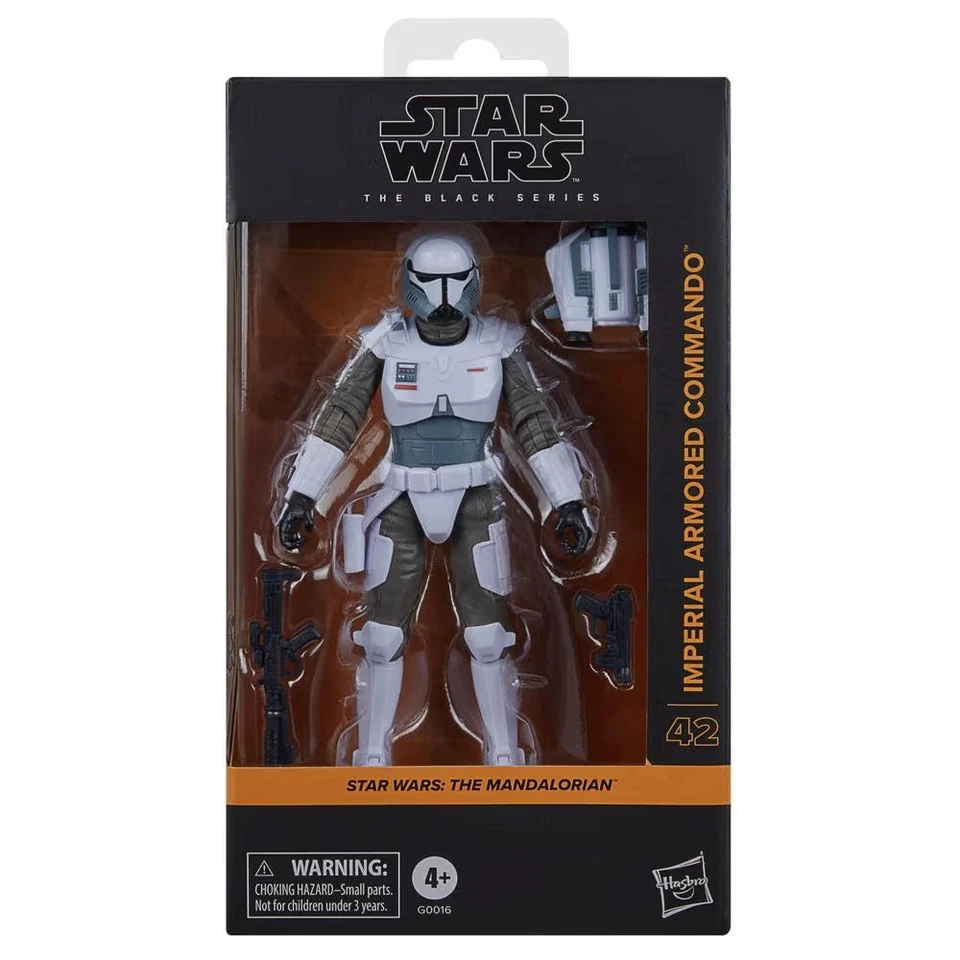 Star Wars The Mandalorian Black Series 6 Inch Figure: Imperial Armored Commando - Image 1 of 1